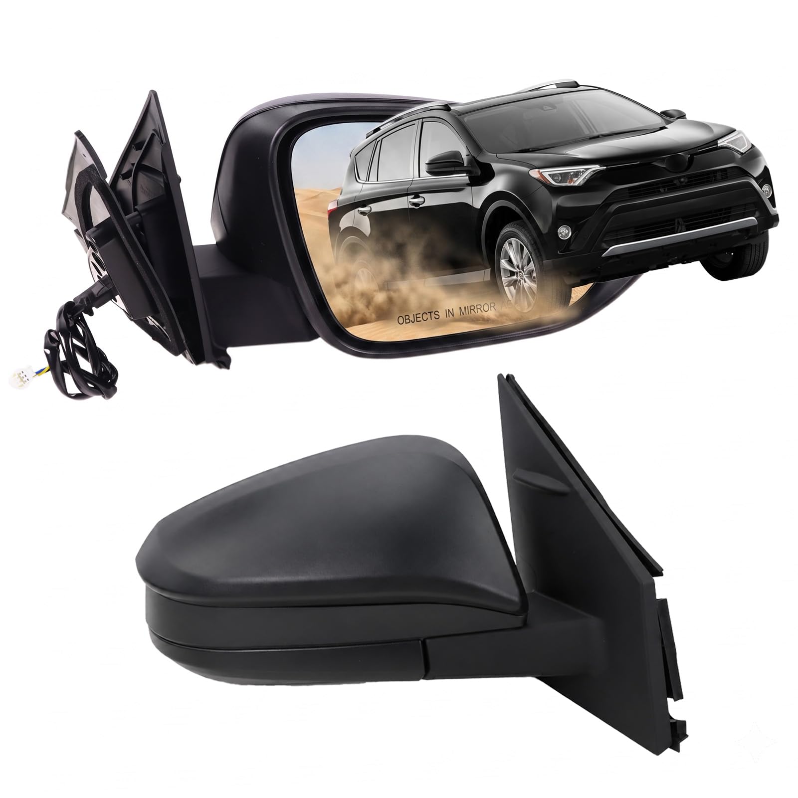 Amazon.com: Lqito Right Passenger Side Door Mirror Compatible With